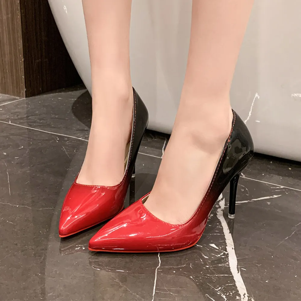 Point Toe Stiletto Pumps, image 5