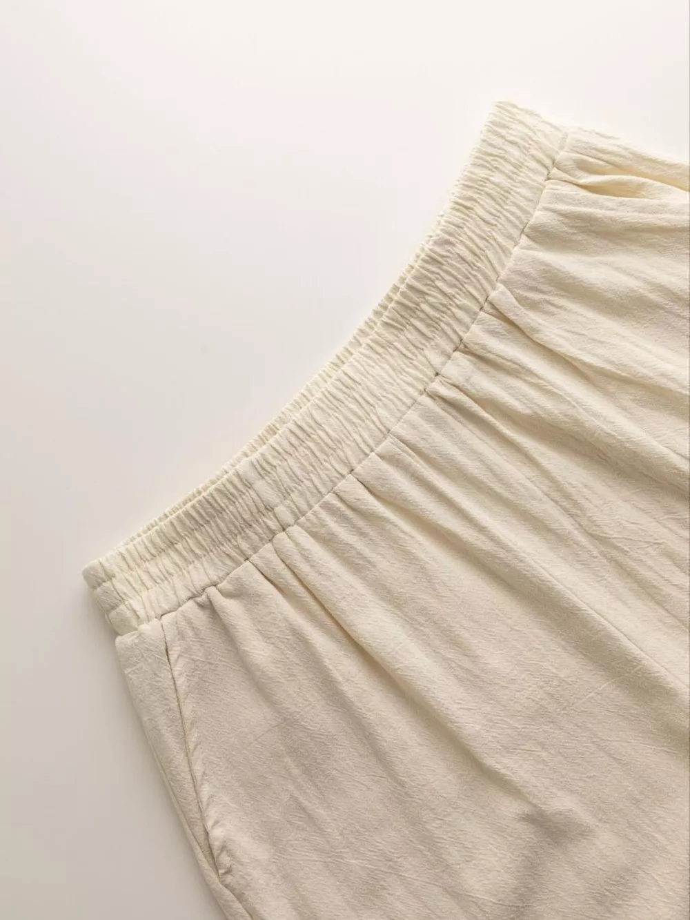 Sleeveless Ruffle Hem Top and Wide Leg Pants Two-Piece Set, image 8