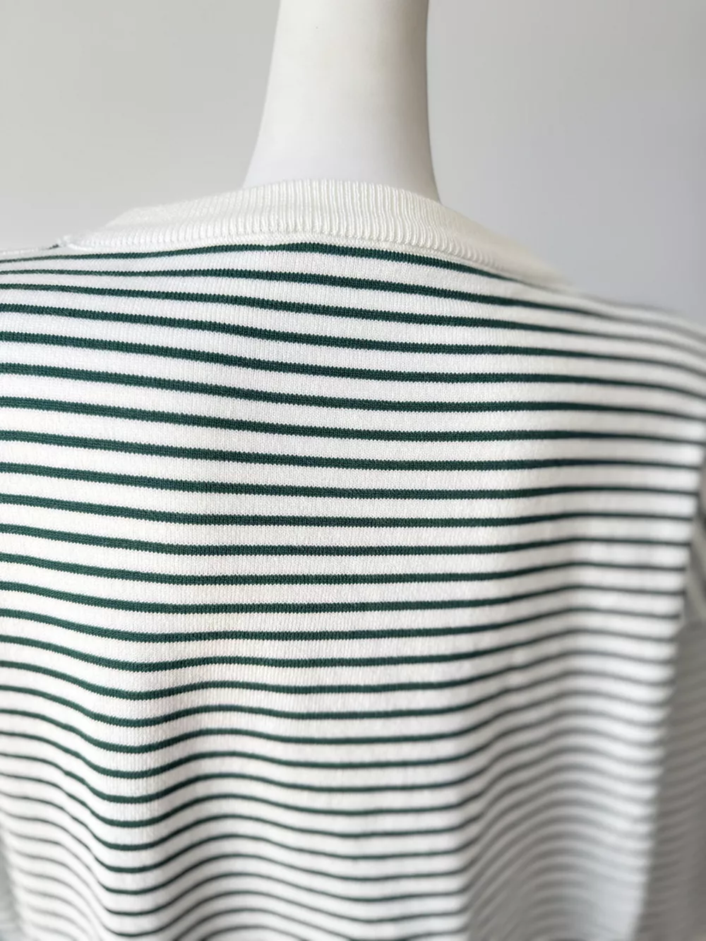 Striped Round Neck Knit Top, image 30