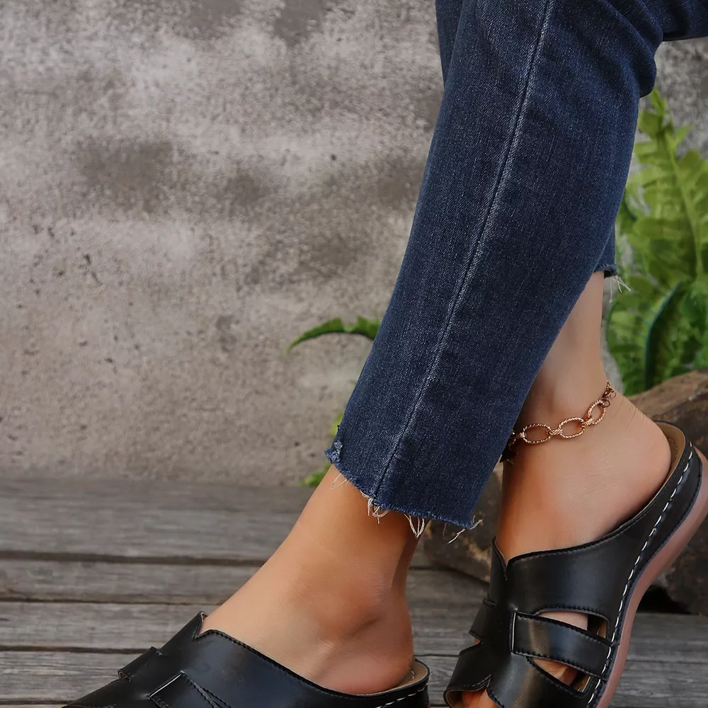 Open Toe Wedge Sandals, image 17