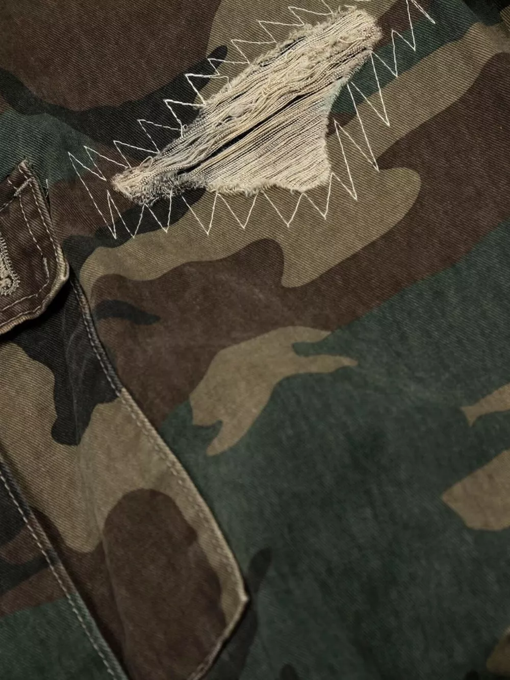 Men's Camouflage Cargo Pants, image 7
