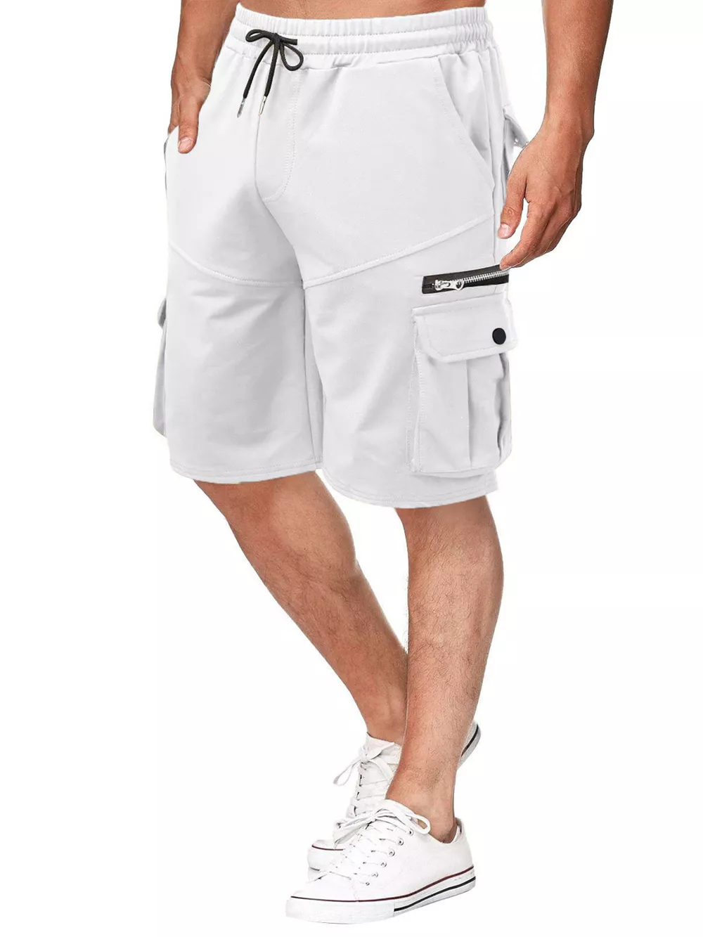 Men's Full Size Drawstring Cargo Shorts Plus Size, image 20