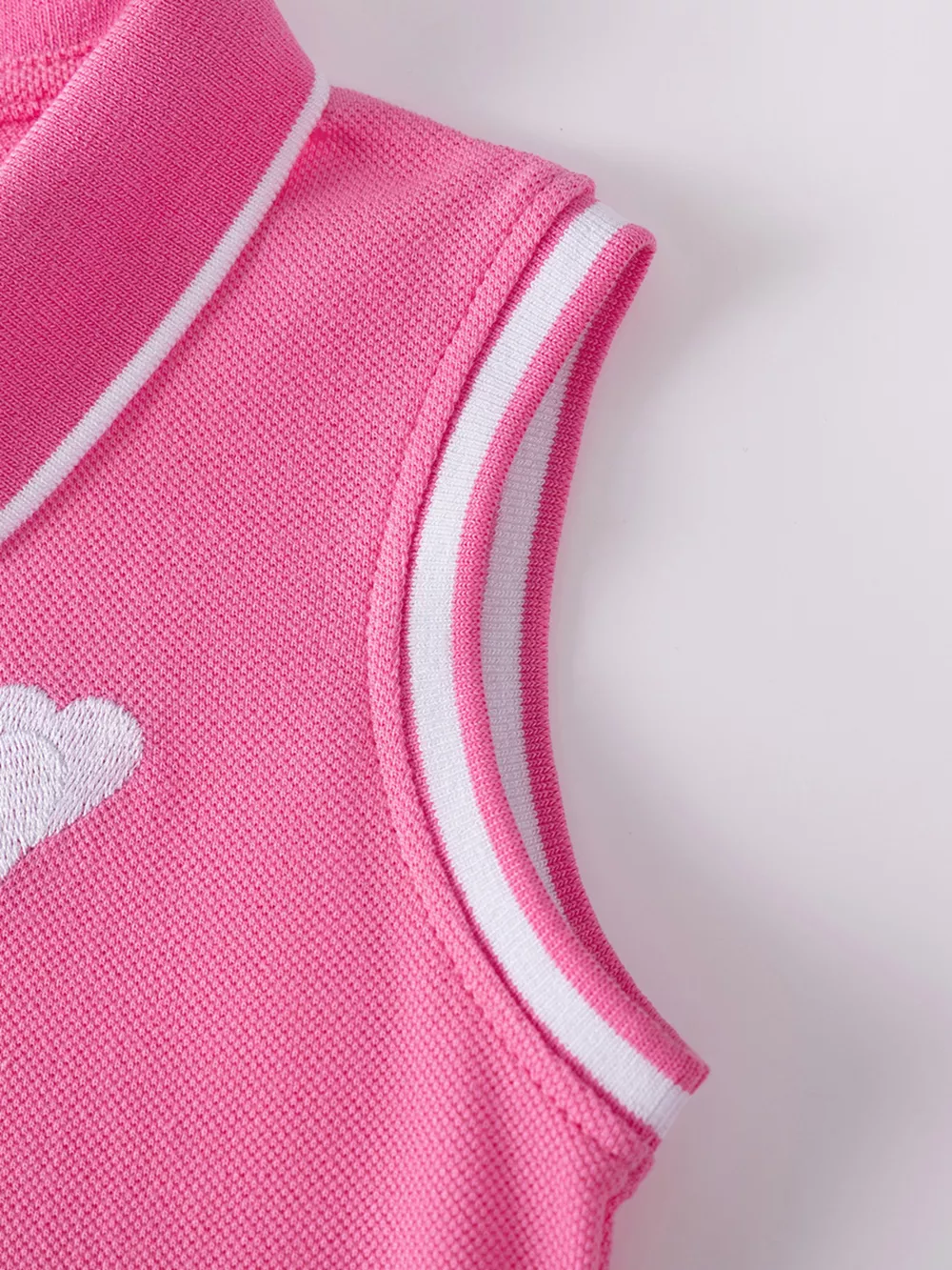 Children's Sleeveless Polo Dress, image 3