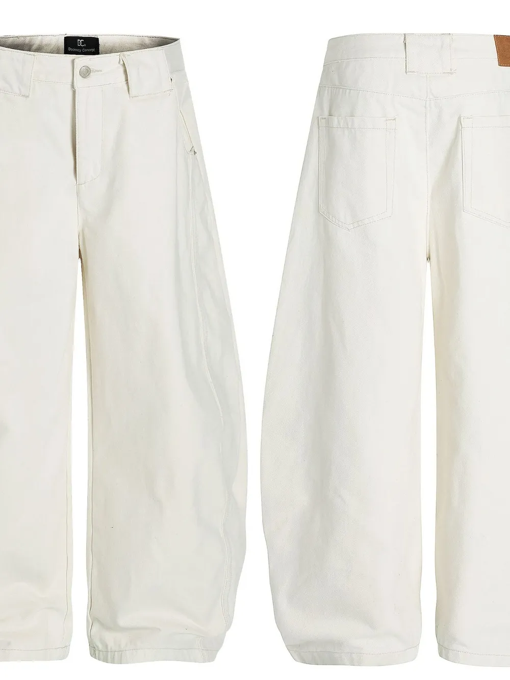 Men's Oversized Wide Leg Jeans, image 4