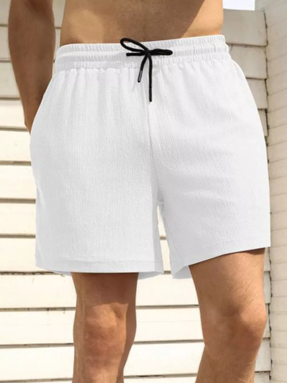 Men's Drawstring Shorts with Pockets, image 14