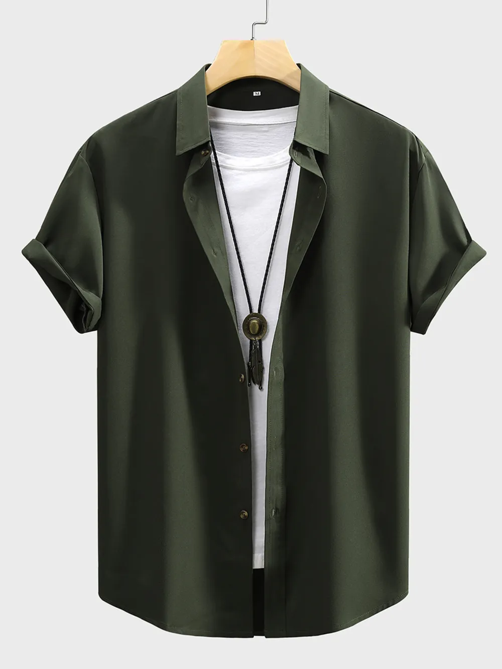 Men's Casual Short-Sleeve Shirt, image 3