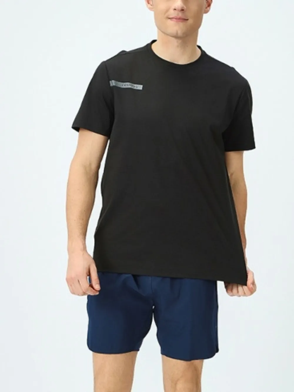 Men's Plus Size Basic Style Round Neck Short Sleeve T-Shirt