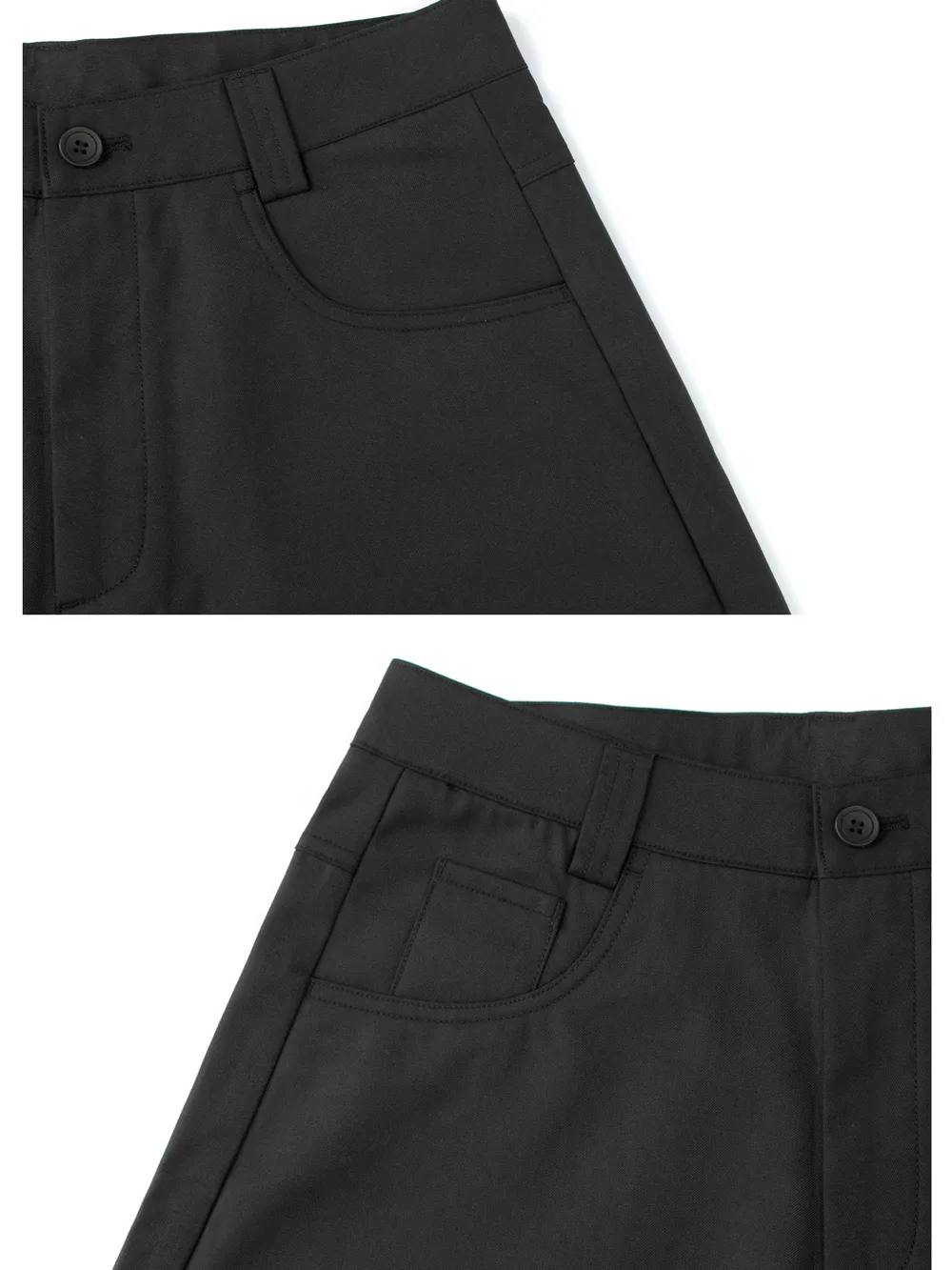 Men's Wide Leg High Waisted Pants, image 4