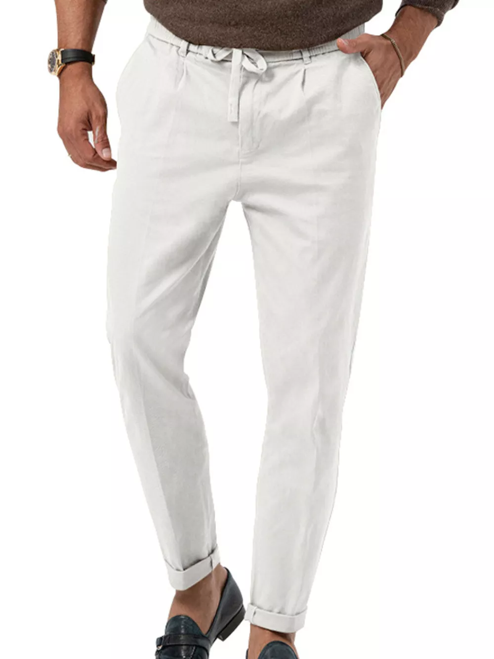 Men's Full Size Casual Drawstring Pants Plus Size, image 20