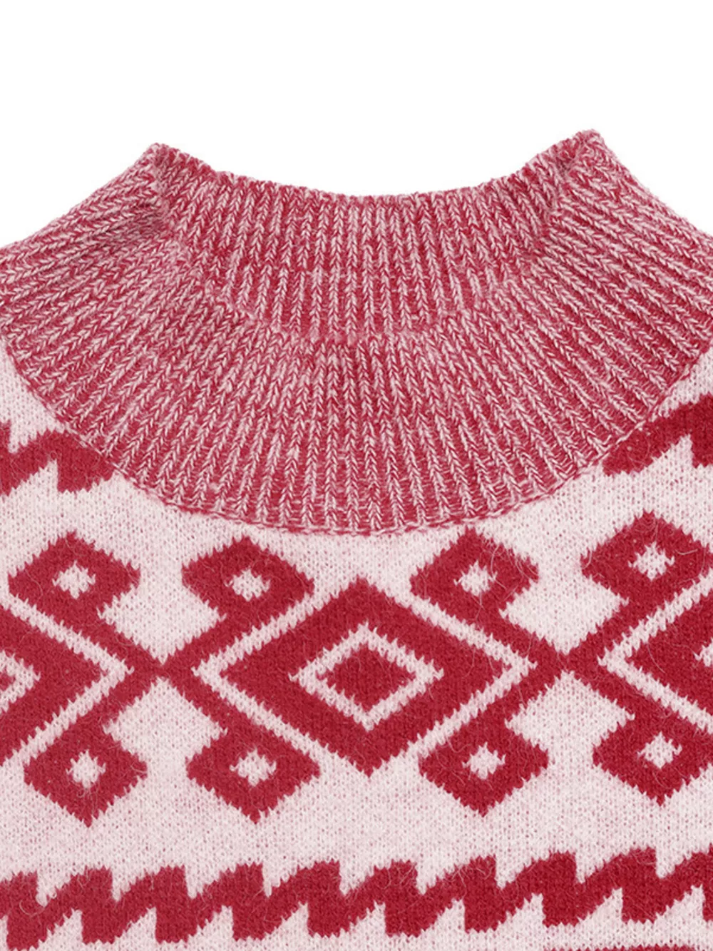 CHEERS Round Neck Long Sleeve Christmas Sweater, image 7