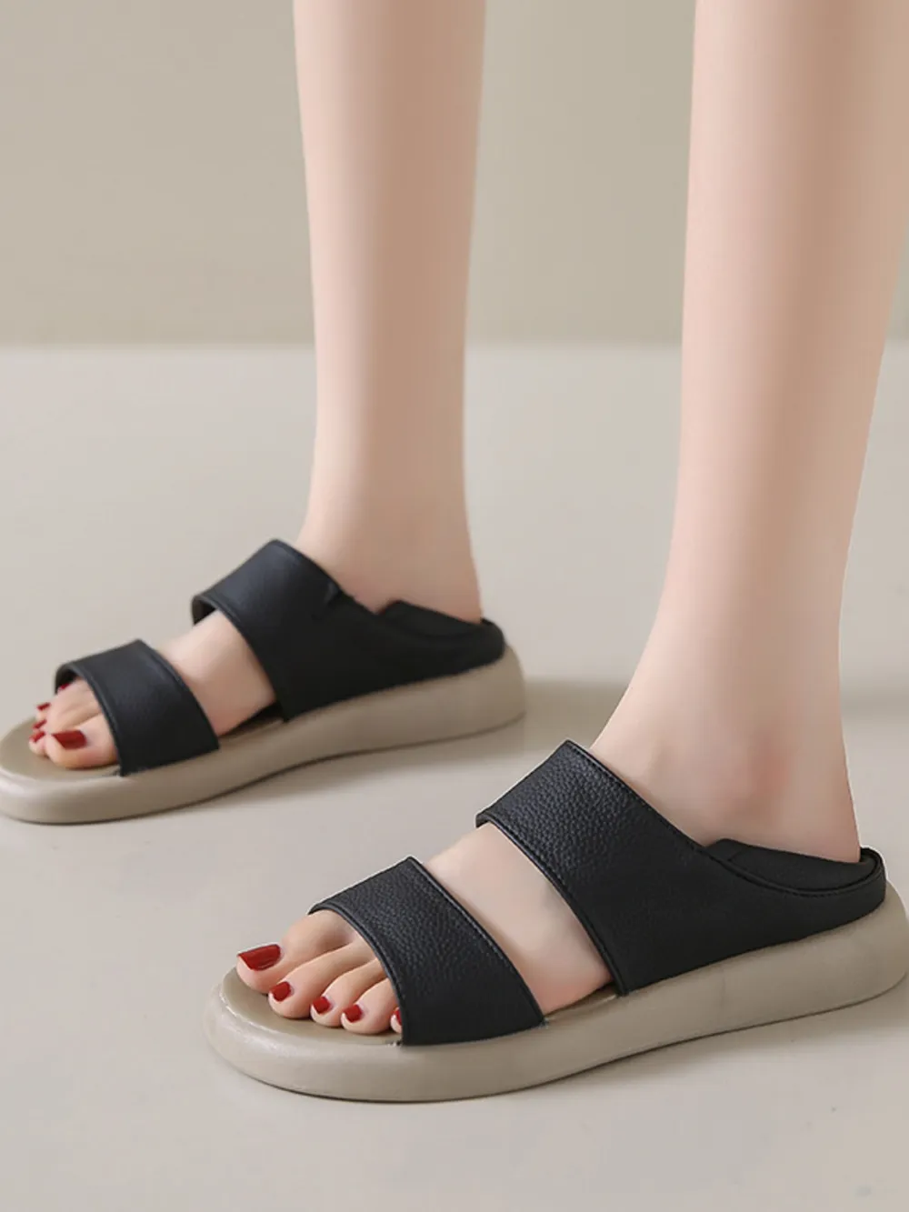 Open Toe Platform Sandals, image 3