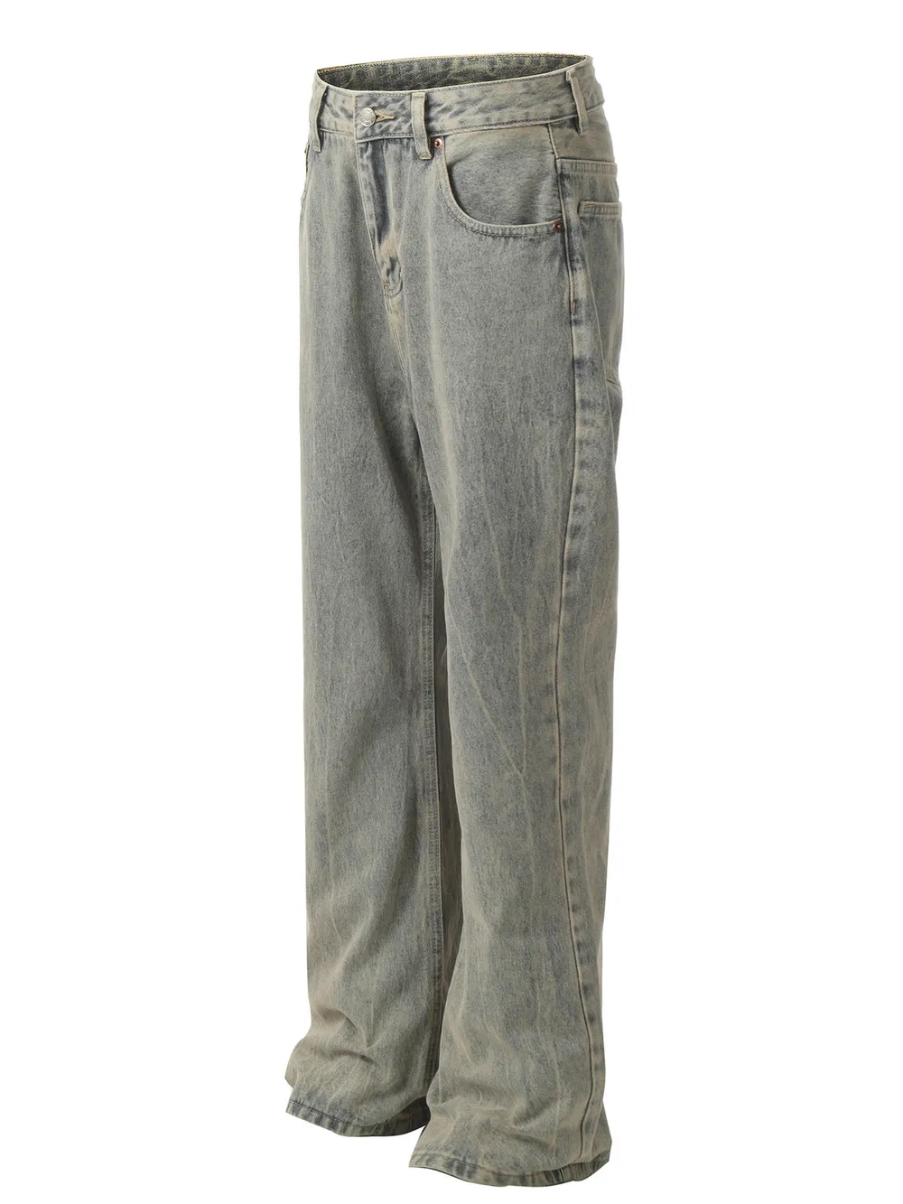 Men's Wash Relaxed Fit Jeans, image 2