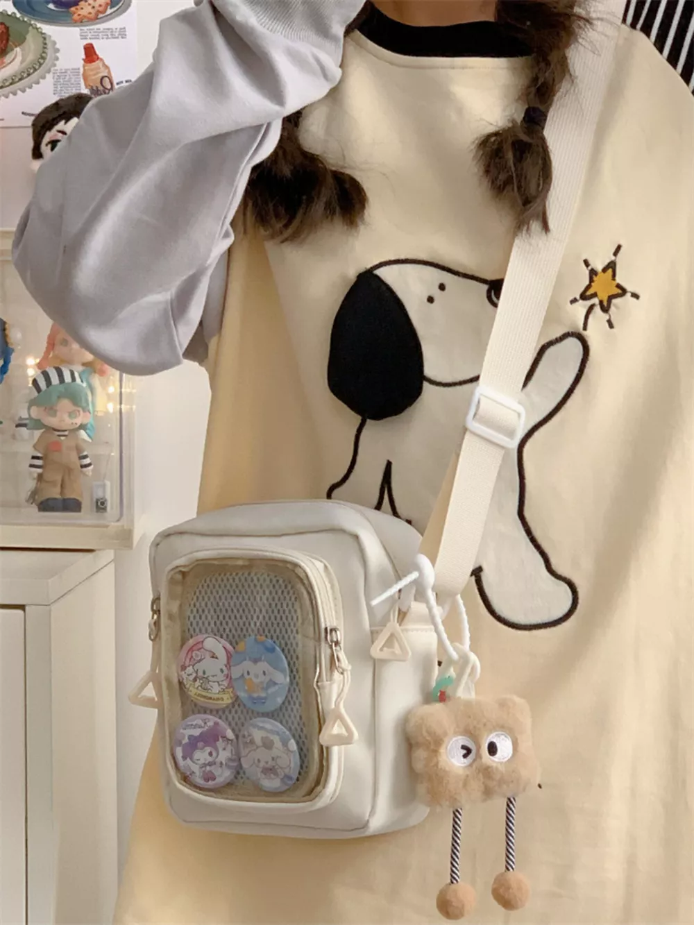 Badge Display Crossbody Bag, image 15