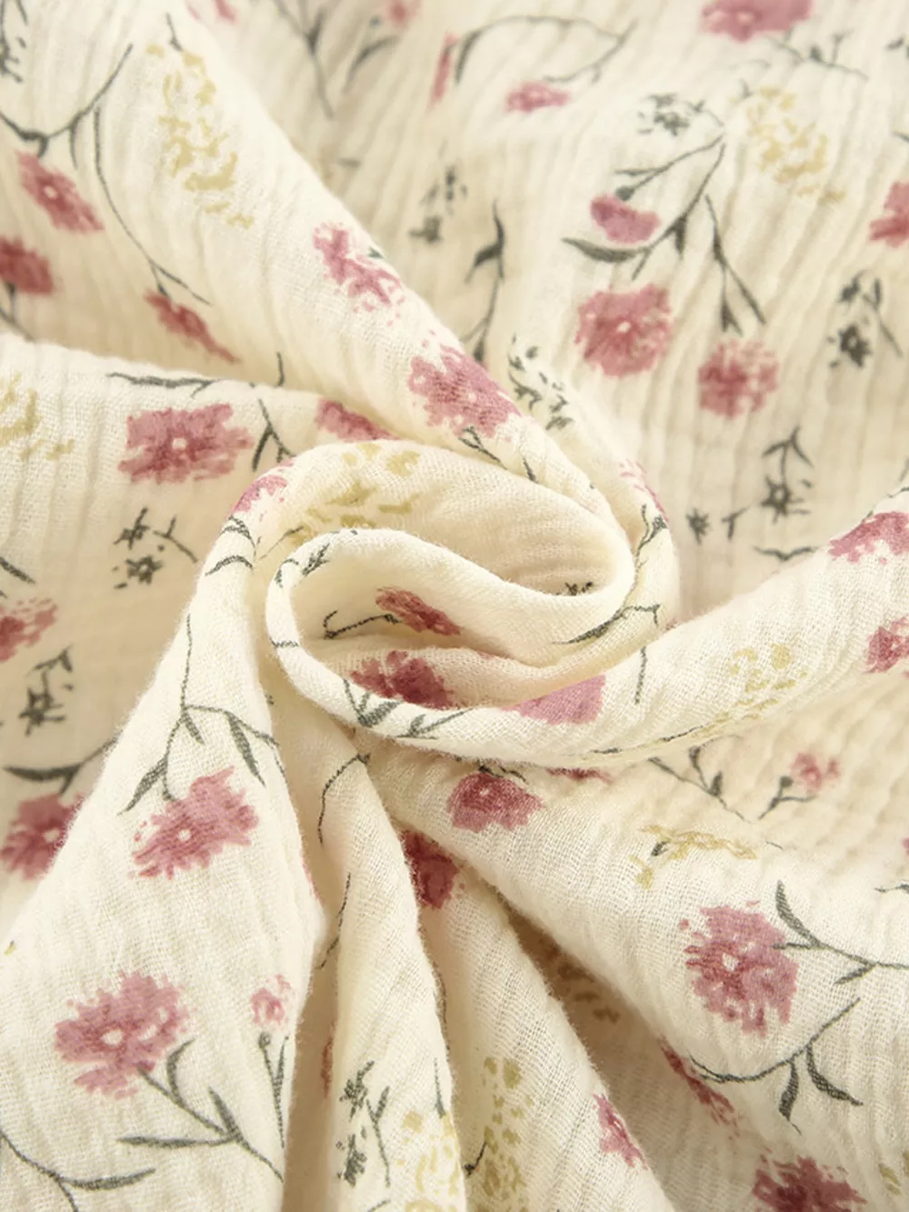 Floral Print Button-Down Top and Pants Lounge Set, image 9