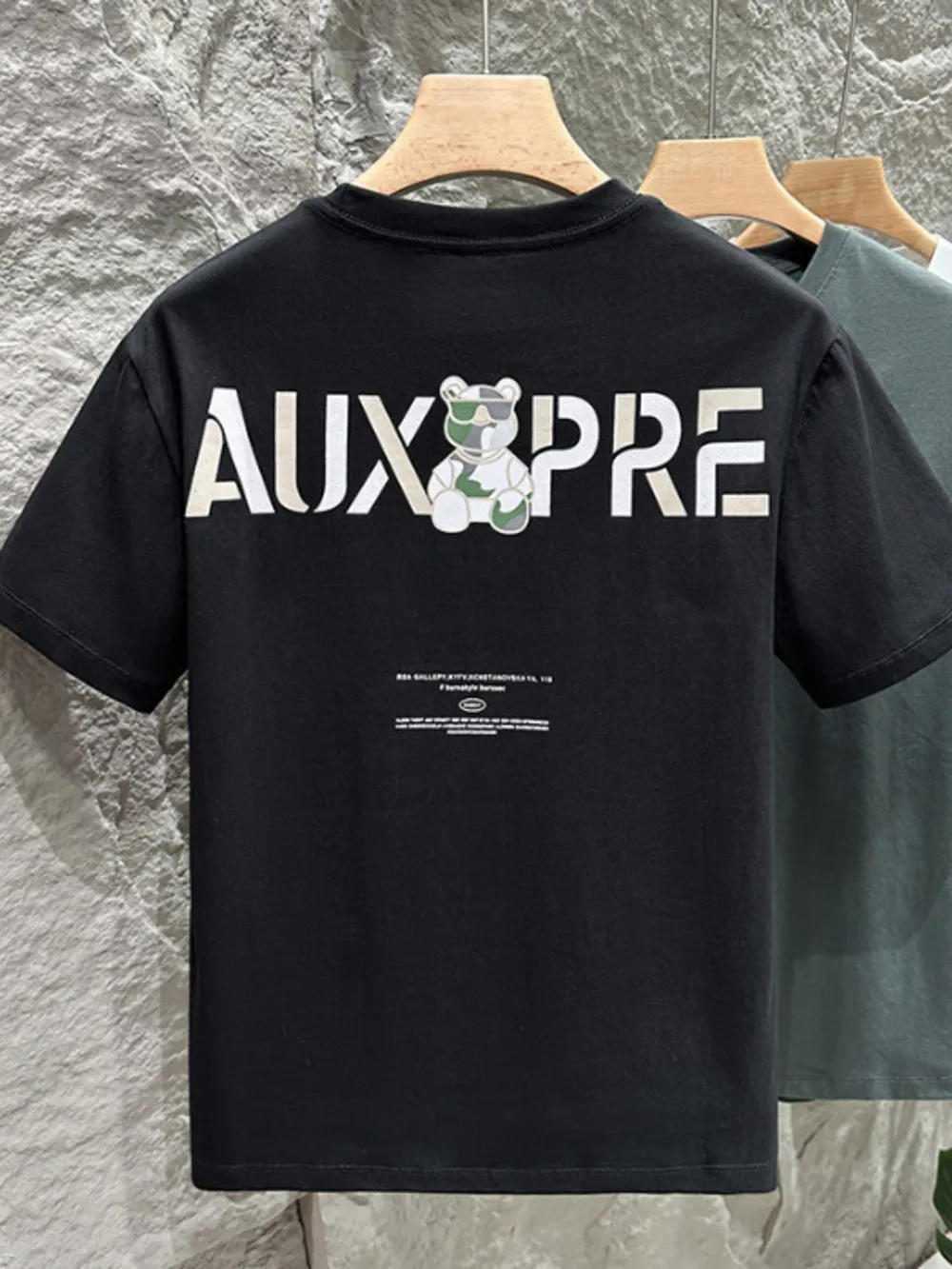 Men's Plus Size Round Neck Short Sleeve T-Shirt, image 6