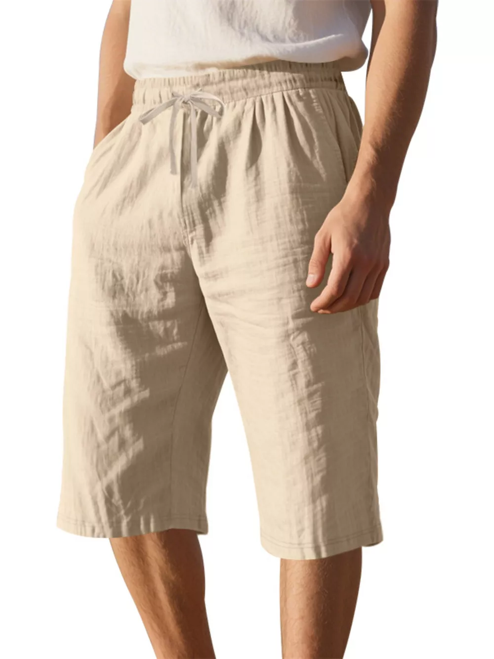 Men's Full Size Casual Drawstring Shorts Plus Size, image 19