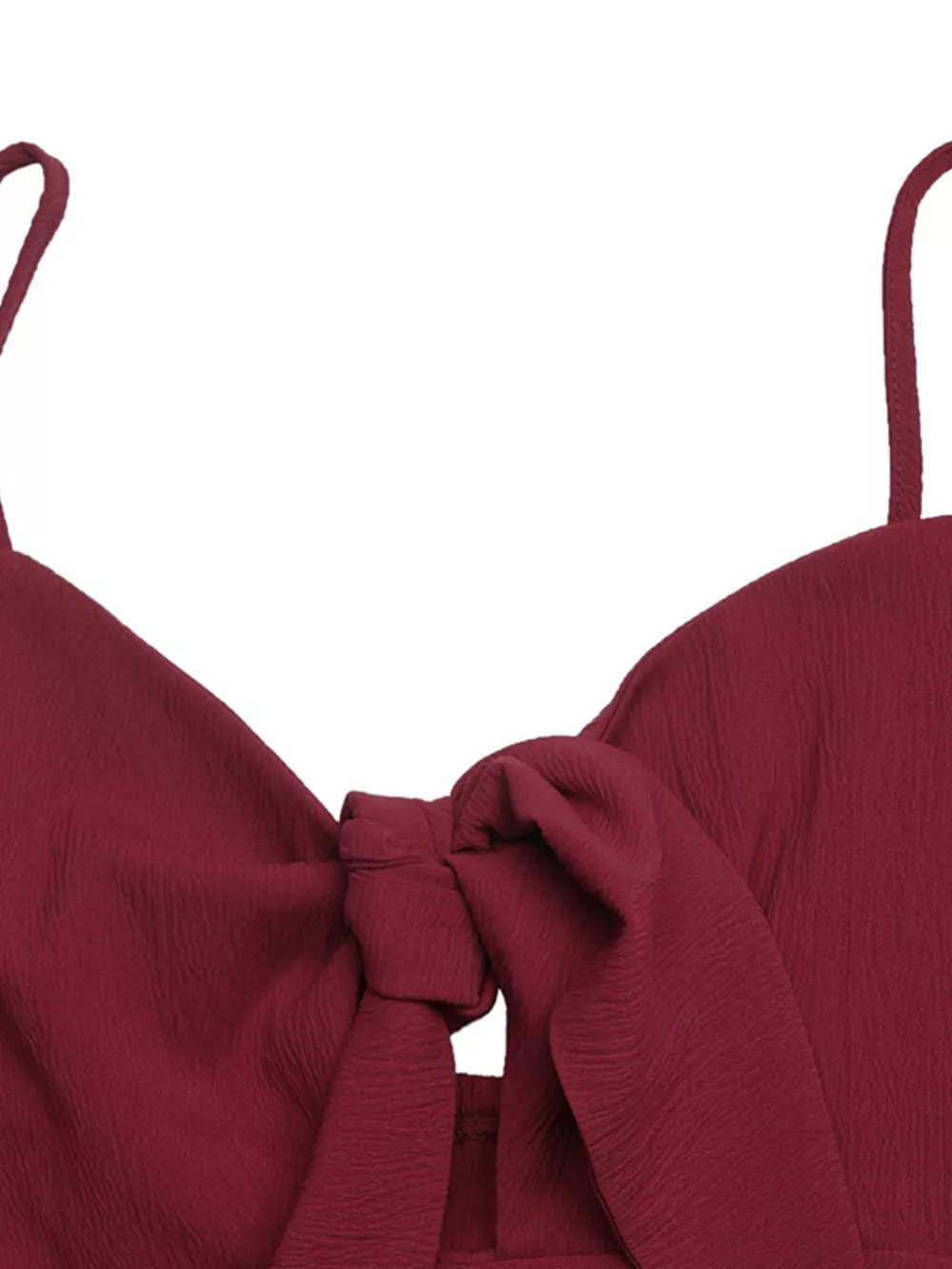 Bow-Knot Spaghetti Strap Romper, image 7