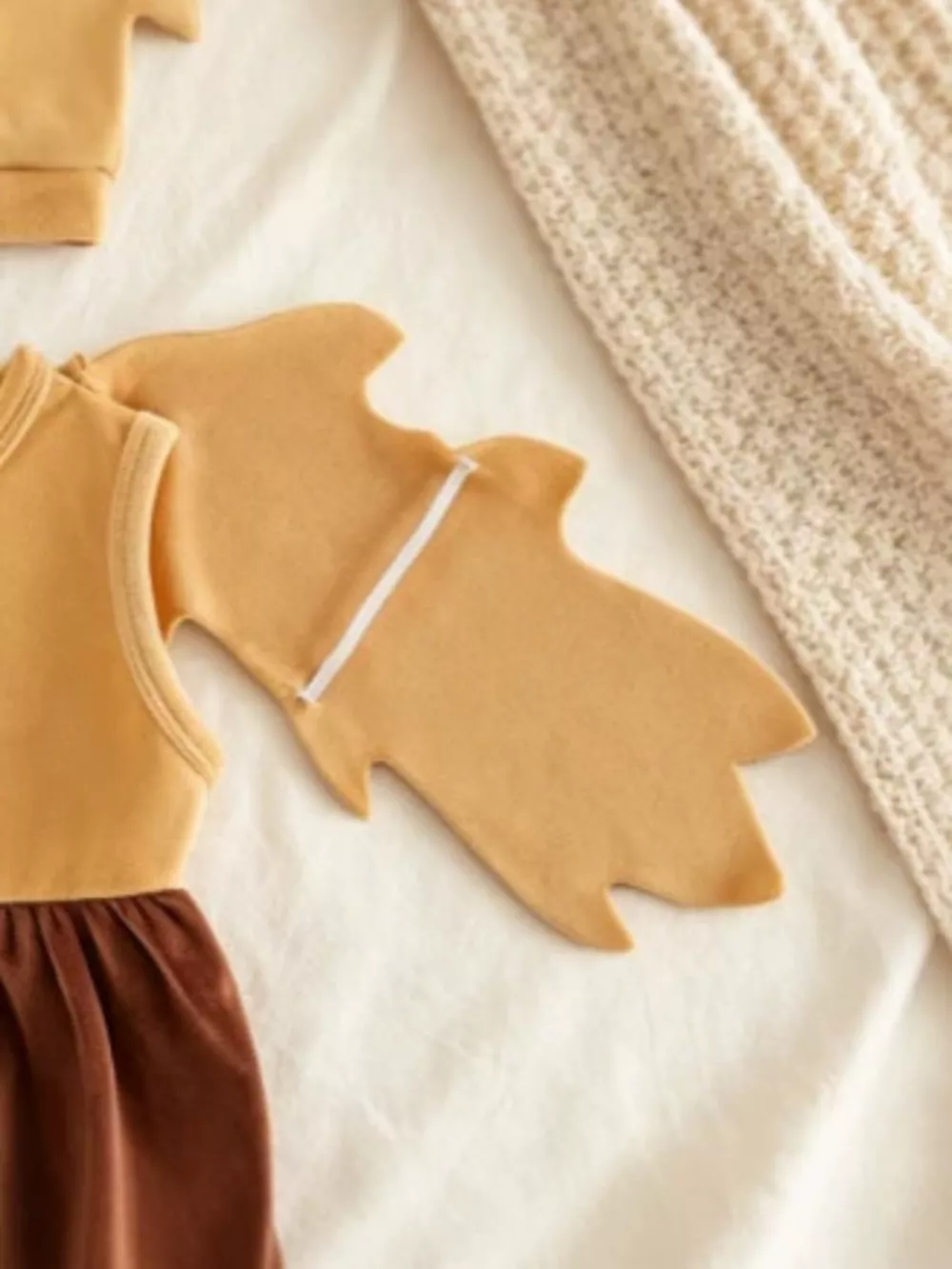 Children's Owl Wings Top and Bottom Set with Hat, image 7