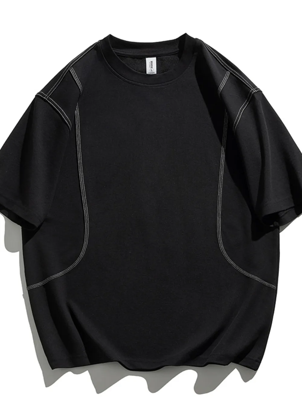Men's Plus Size Round Neck Short Sleeve T-Shirt, image 8