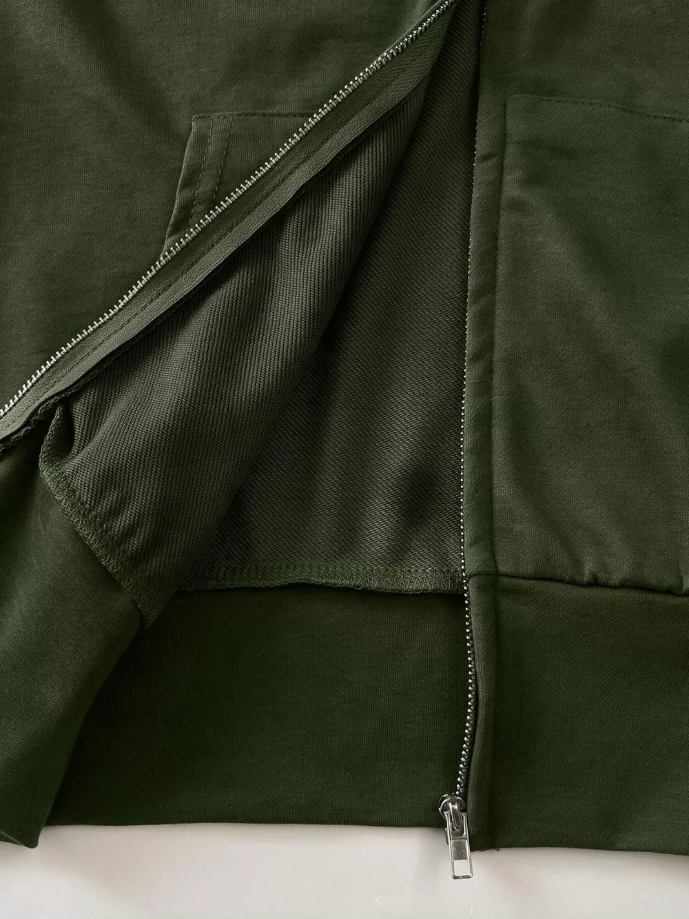 Slim-Fit Zip-Up Hoodie, image 8