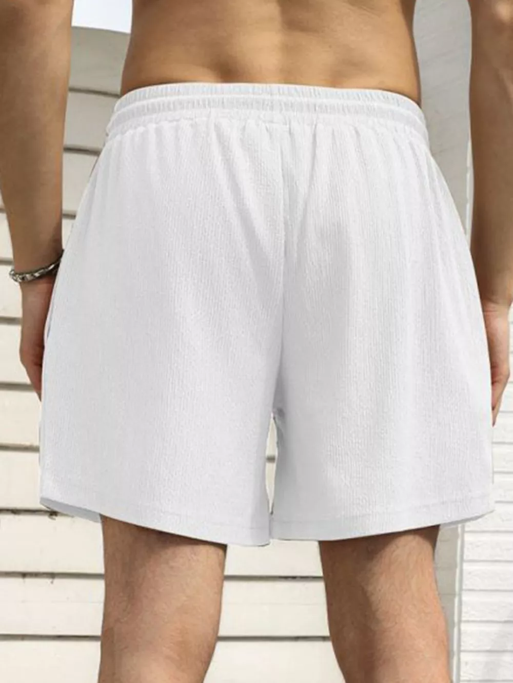 Men's Drawstring Shorts with Pockets, image 16