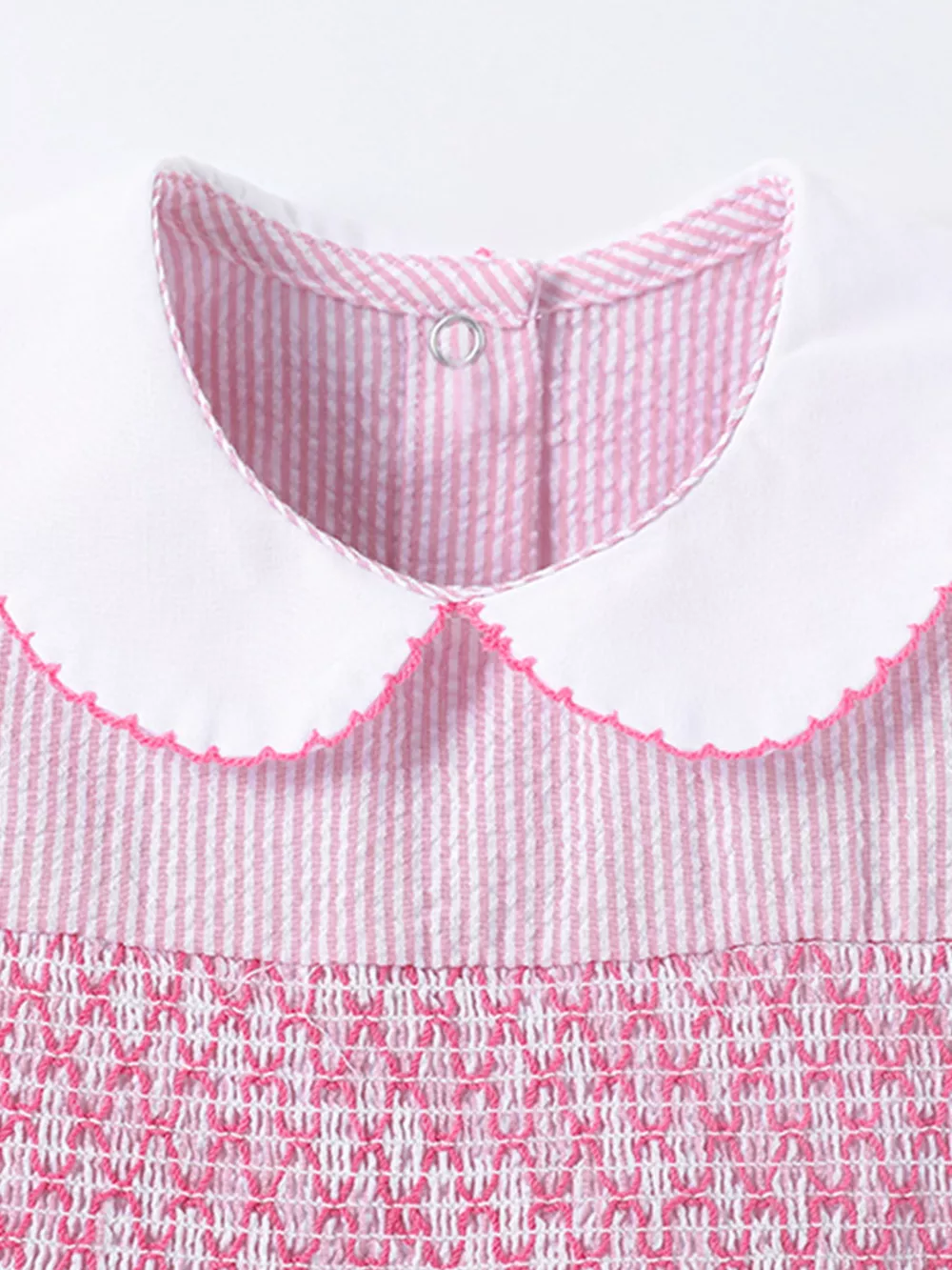 Children's Smocked Short Sleeve Dress, image 3