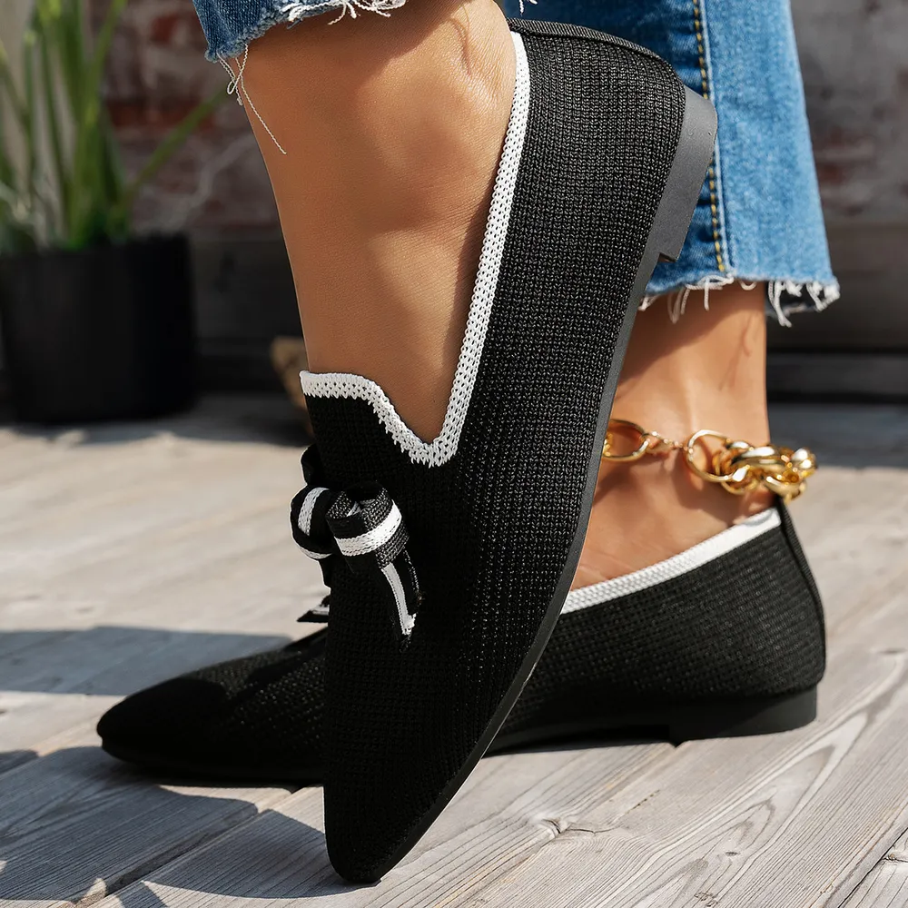 Point Toe Flats Slip-Ons, image 5