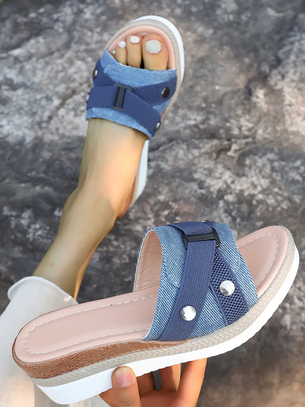 Casual Platform Wedge Sandals, image 5
