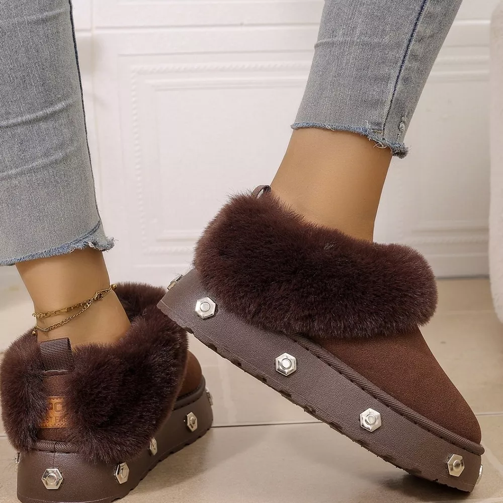 Round Toe Platform Boots, image 11
