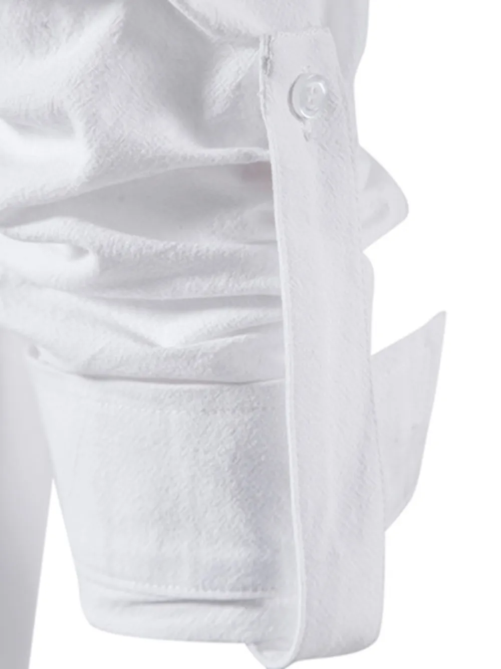 Men's Lace Up Long Sleeve Blouse, image 30