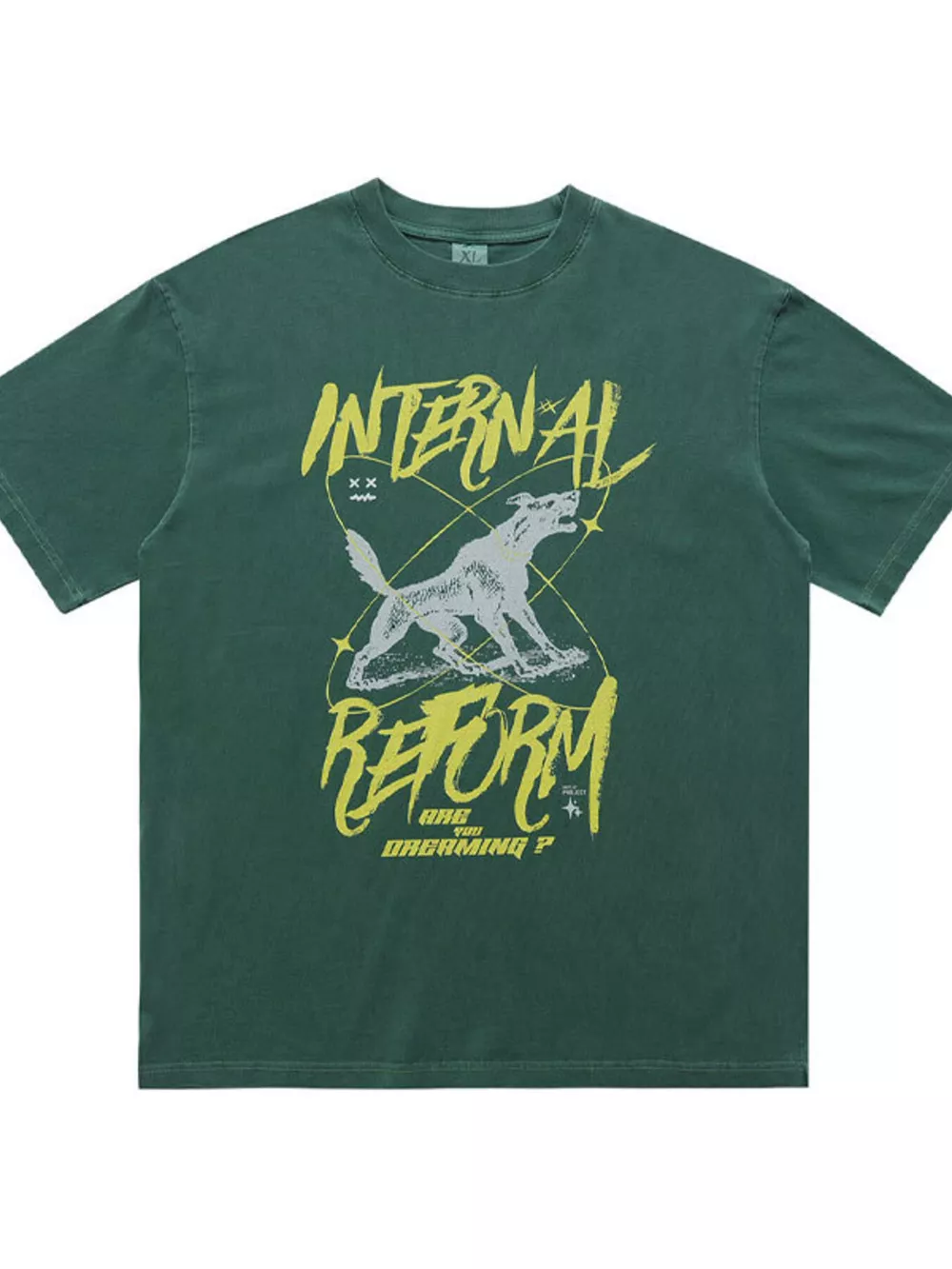 Men's Graphic Short Sleeve Oversized T-Shirt, image 2