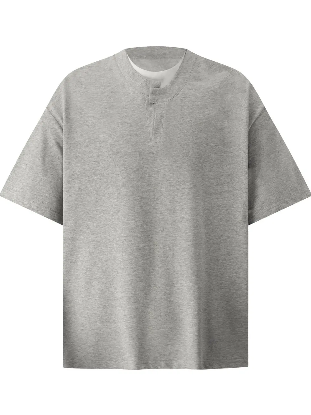 Men's Round Neck Short Sleeve T-Shirt, image 6