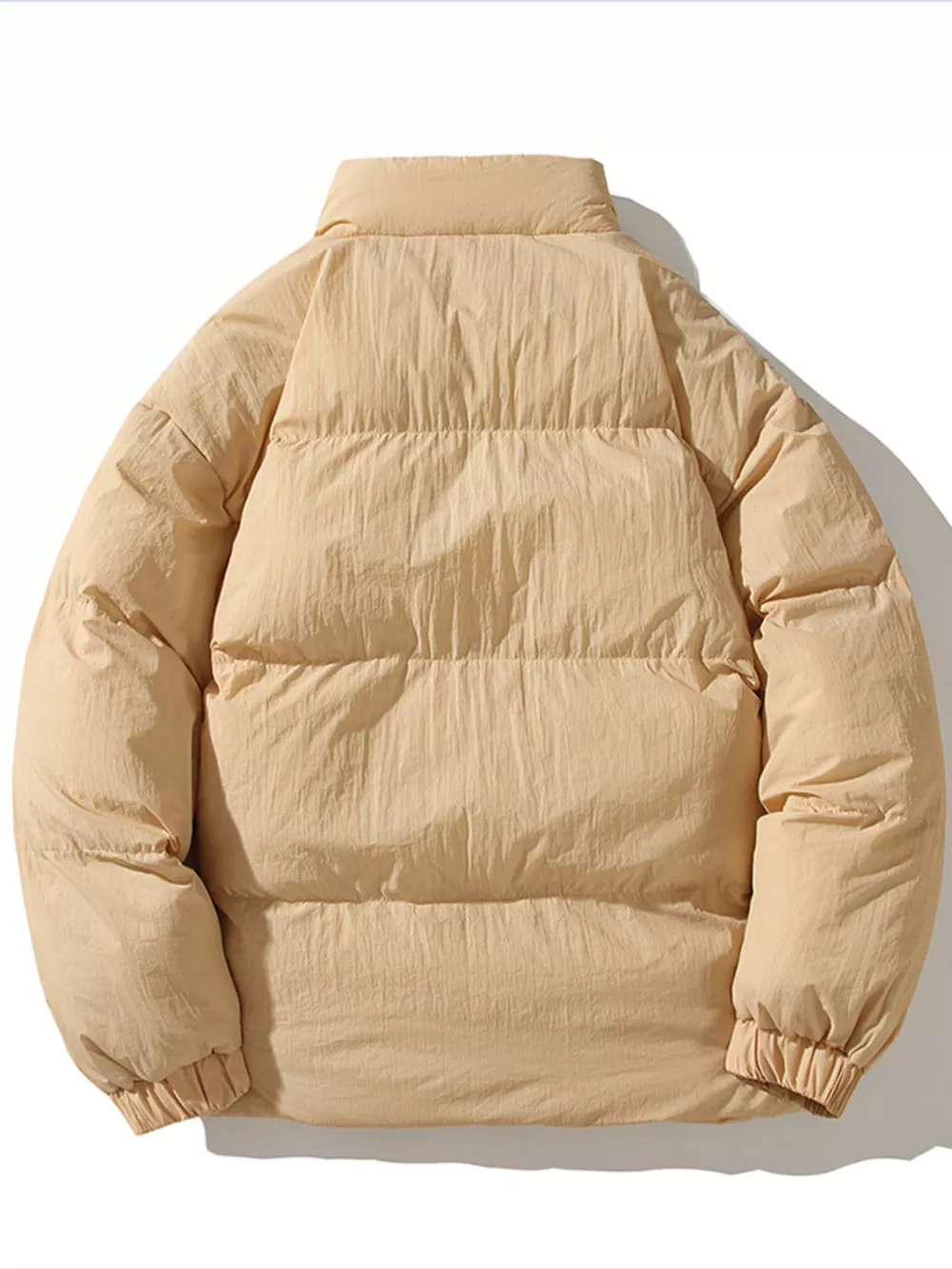 Men's Full Size Zip Up Fleece Puffer Jacket Plus Size, image 7