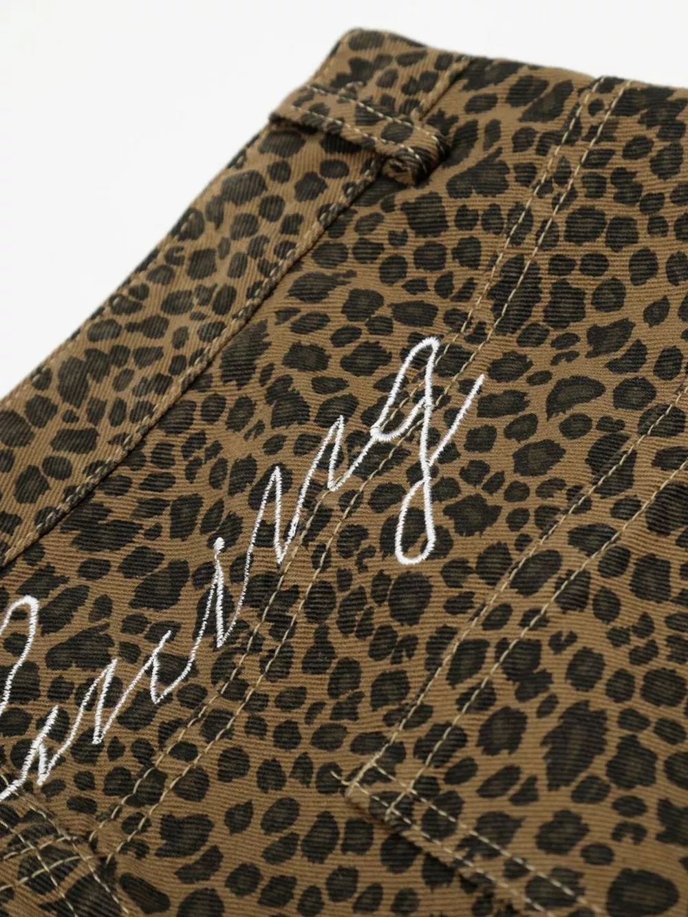 Men's Leopard Print Wide-Leg Capris, image 6