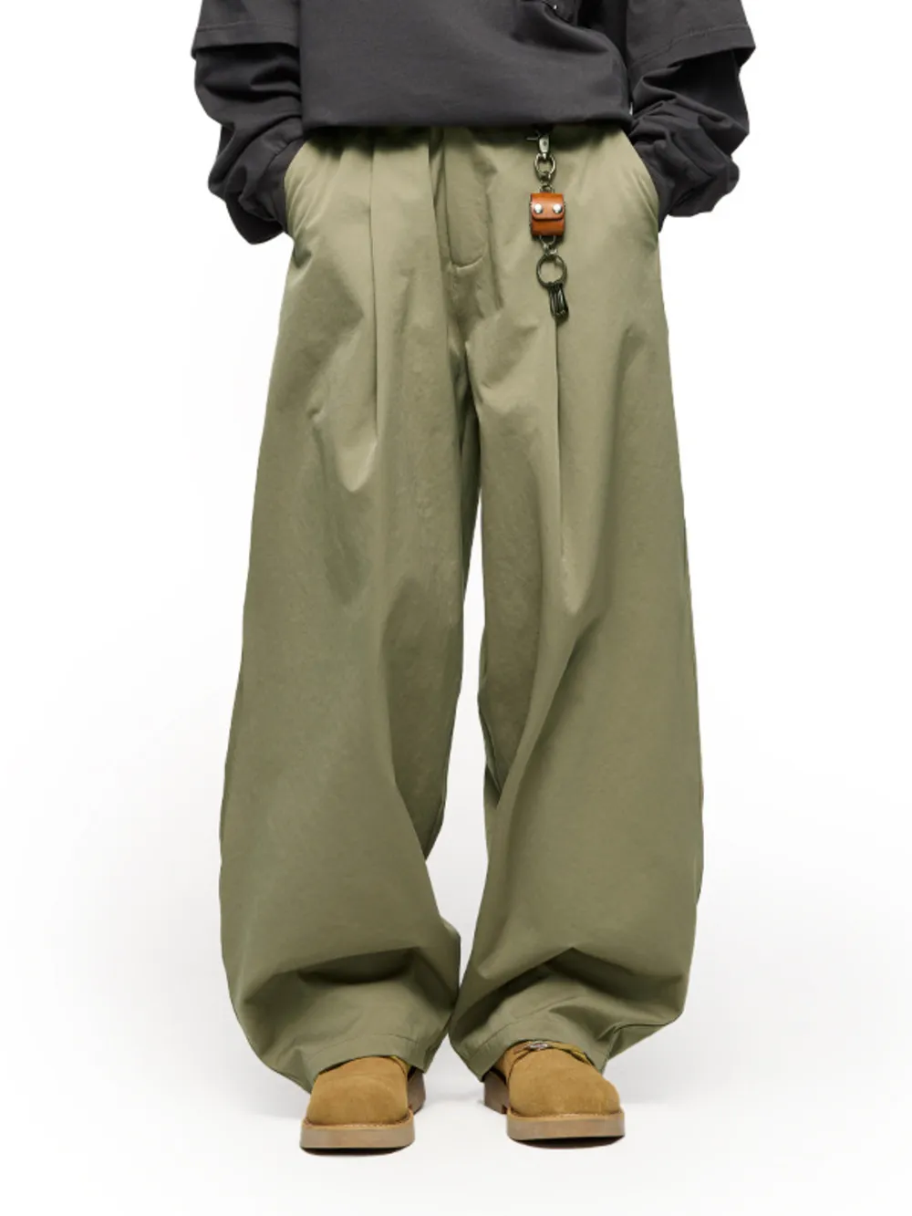 Men's Oversized Wide-Leg Pants, image 11
