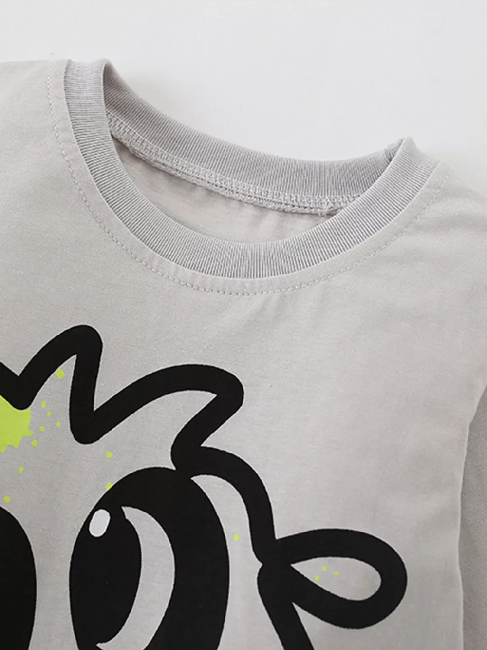 Children's Cute Graphic Long Sleeve T-Shirt, image 3