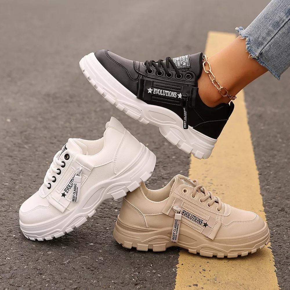 Lace Up Round Toe Athletic, image 12