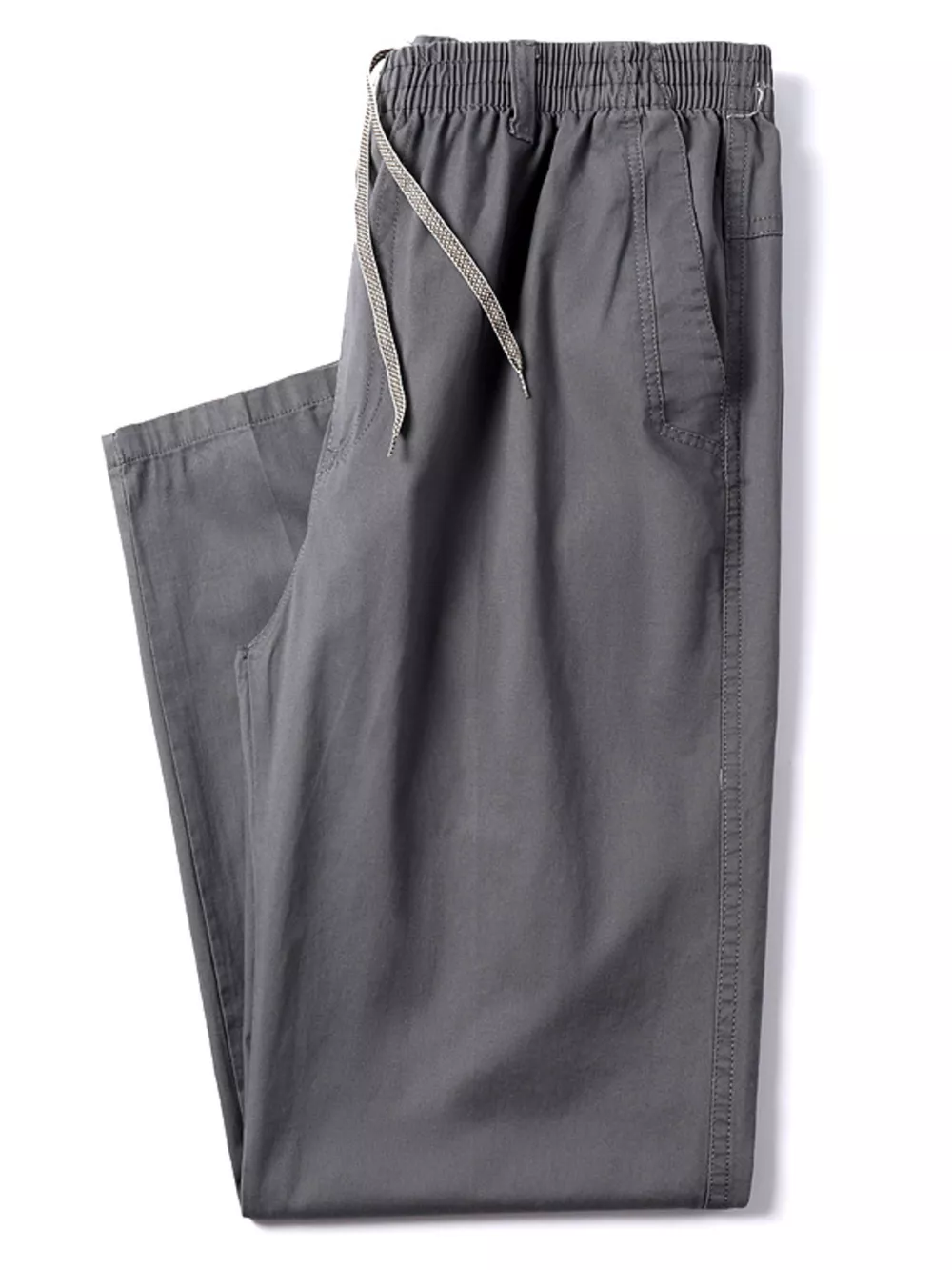 Men's Plus Size Drawstring Loose Fit Pants, image 2
