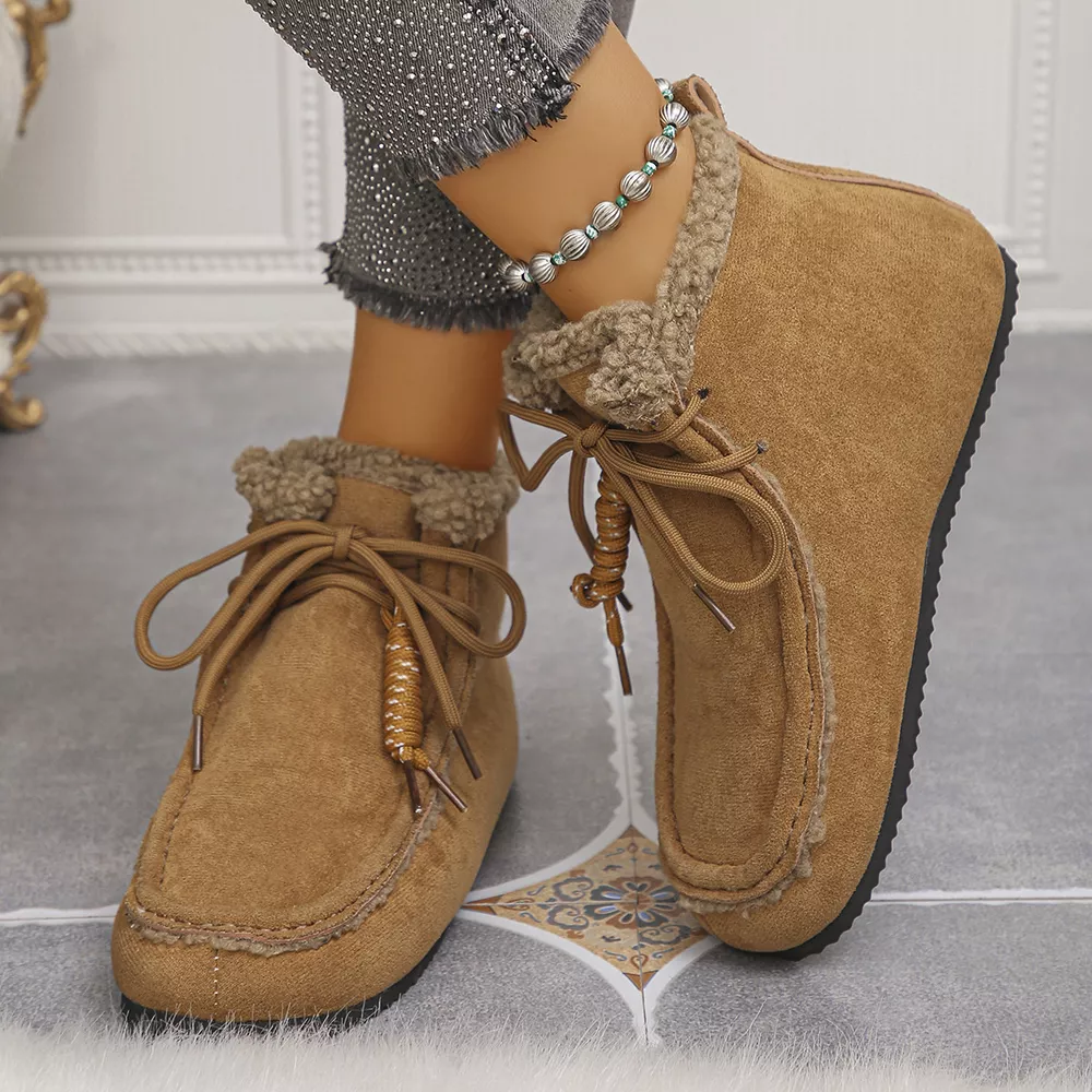 Plush Lined Ankle Boots, image 4