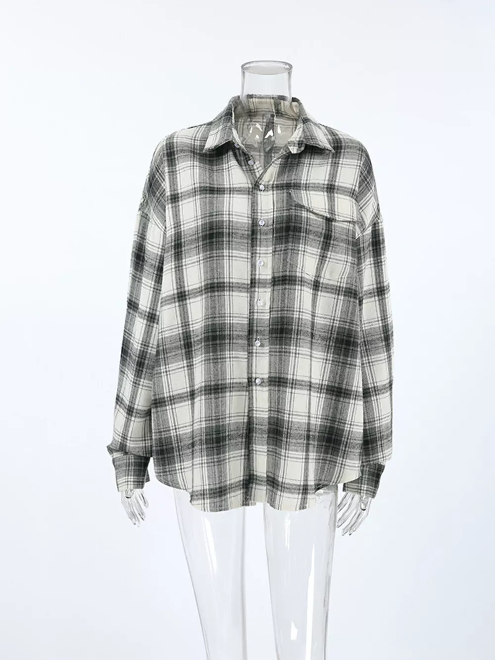 Button Up Long Sleeve Shirt, image 6
