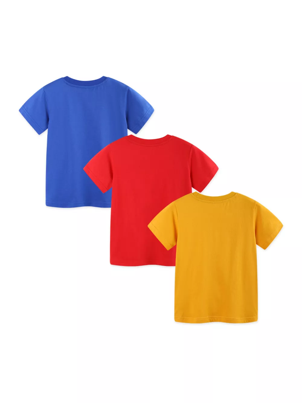 Children's Animal Print Crew Neck T-Shirt Set, image 5