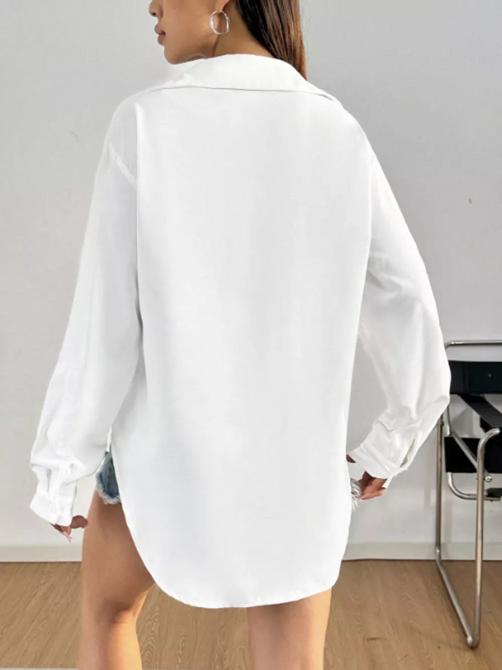 Button Up Long Sleeve Shirt, image 5