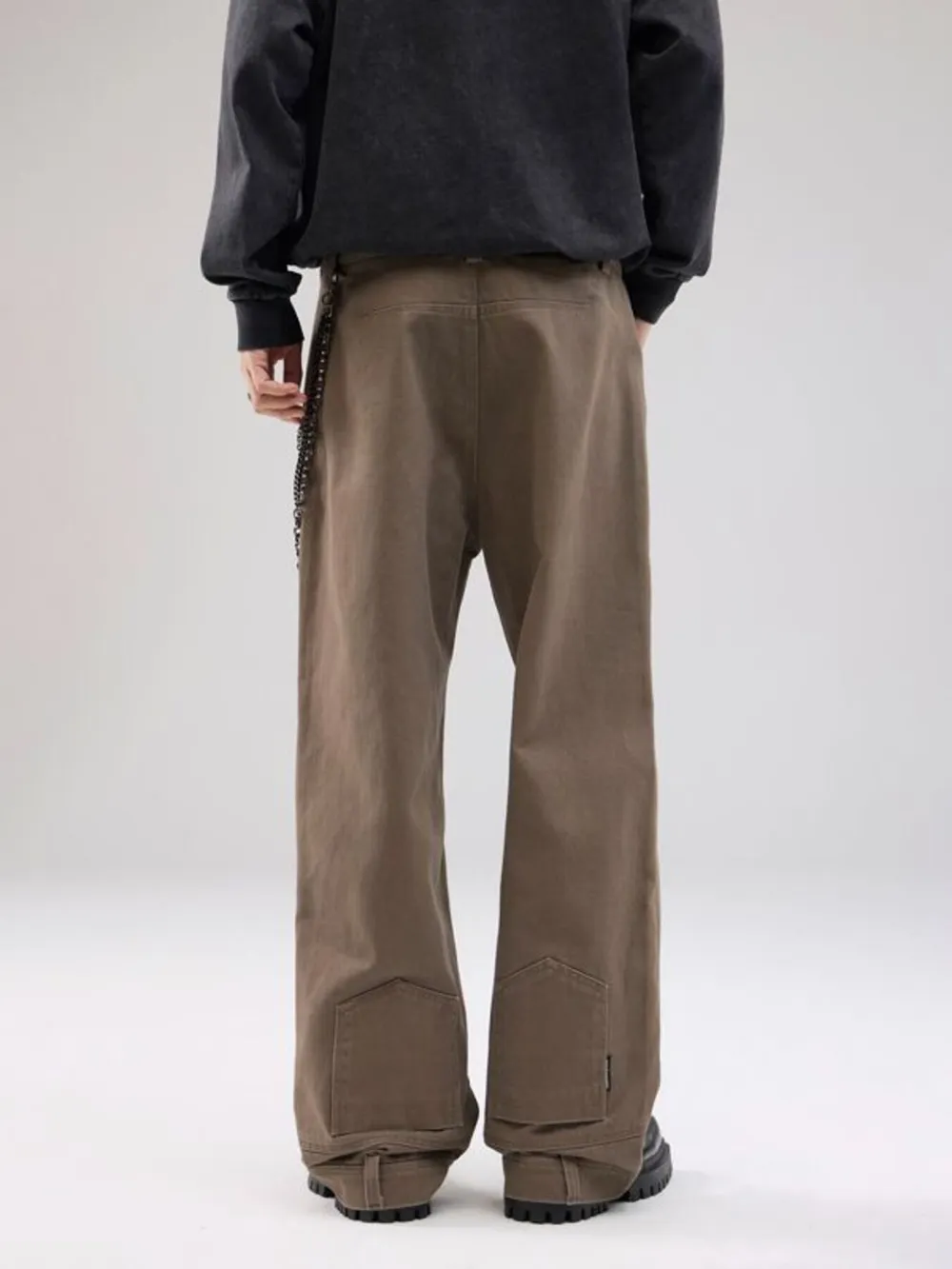 Men's Wide Leg Jeans, image 4