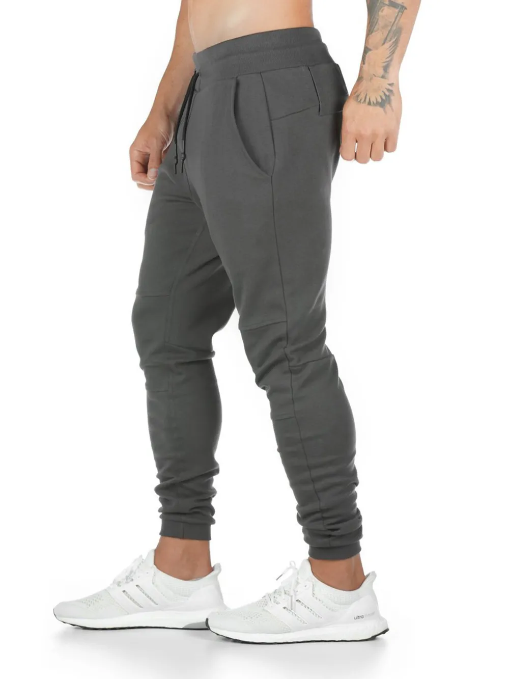 Men's Full Size Jogger Active Pants with Drawstring Plus Size, image 5