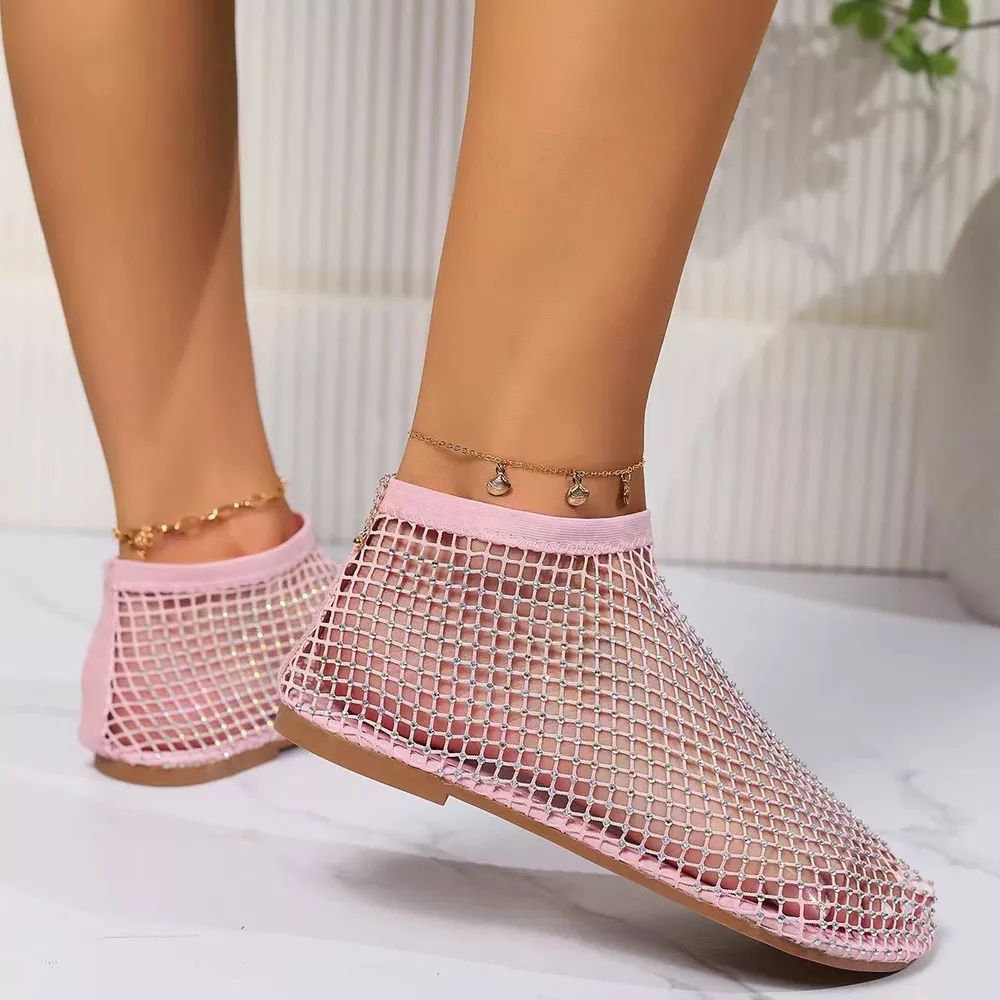 Round Toe Hollow Out Slip-Ons, image 7