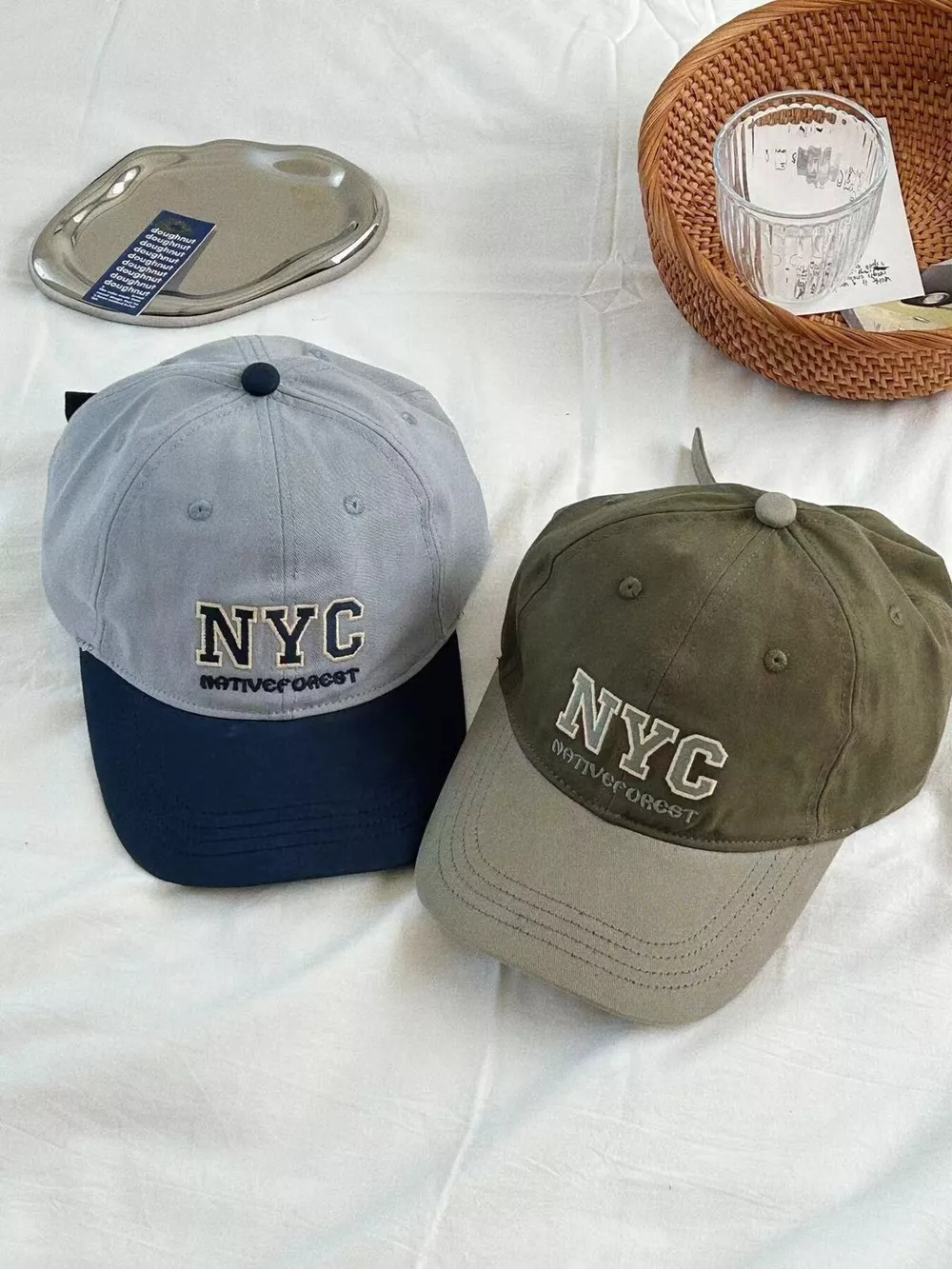 Letter Embroidered Baseball Cap, image 3