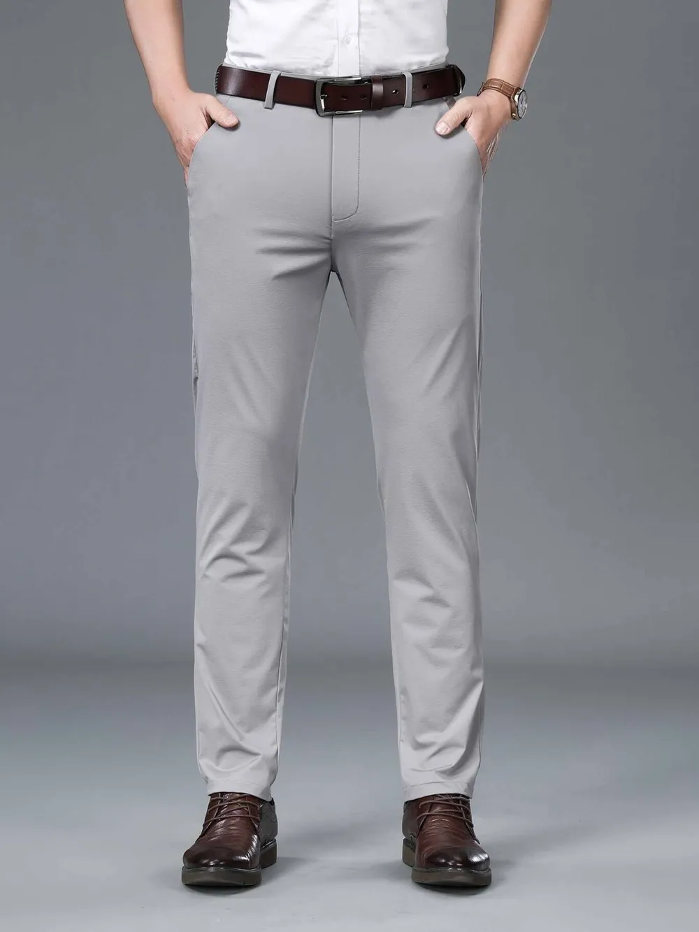 Men's Slim Fit Pants, image 5