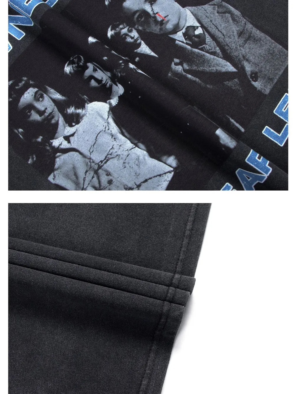 Men's Vintage Graphic Oversized T-Shirt, image 7