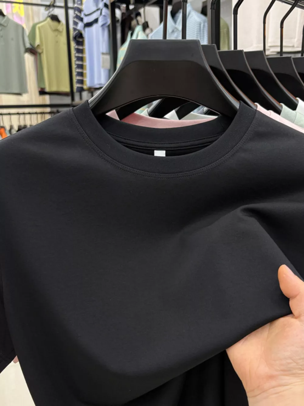 Men's Plus Size Short Sleeve Crew Neck T-Shirt, image 19