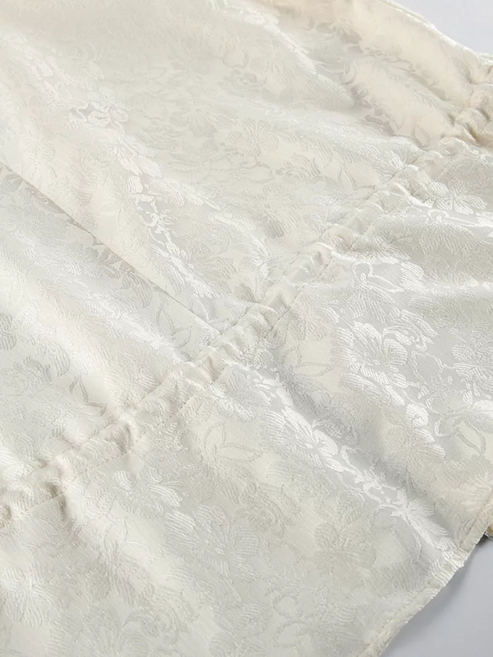 Jacquard Bomber Jacket with Drawstring Waist, image 12